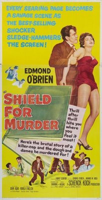 Shield for Murder movie poster (1954) poster
