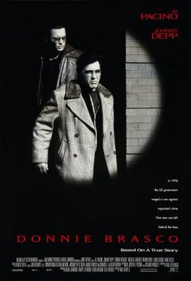 Donnie Brasco movie poster (1997) metal framed poster