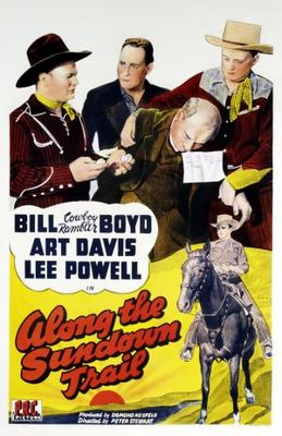 Along the Sundown Trail movie poster (1942) mug
