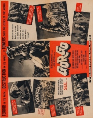 Gorgo movie poster (1961) canvas poster
