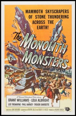The Monolith Monsters movie poster (1957) mouse pad
