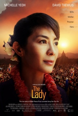 The Lady movie poster (2011) metal framed poster