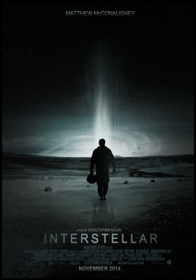 Interstellar movie poster (2014) wood print