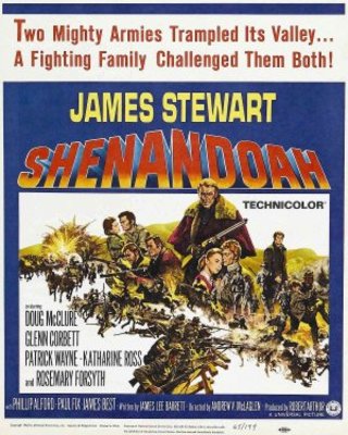 Shenandoah movie poster (1965) canvas poster