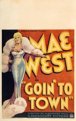 Goin' to Town movie poster (1935) canvas poster