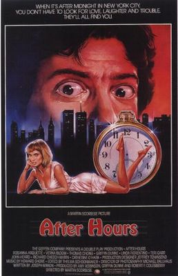 After Hours movie poster (1985) poster with hanger