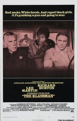 The Klansman movie poster (1974) metal framed poster