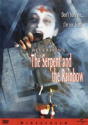 The Serpent and the Rainbow movie poster (1988) wooden framed poster