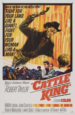 Cattle King movie poster (1963) mouse pad