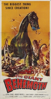 Behemoth, the Sea Monster movie poster (1959) Longsleeve T-shirt