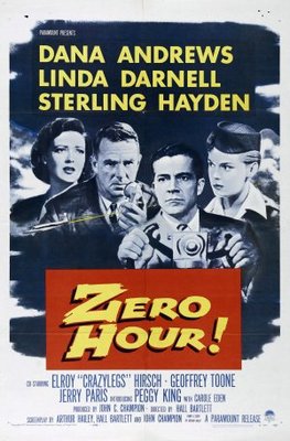 Zero Hour! movie poster (1957) Stickers MOV_8e8193c9