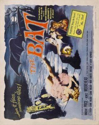The Bat movie poster (1959) metal framed poster
