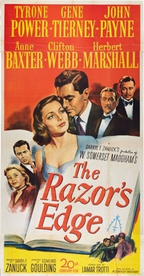The Razor's Edge movie poster (1946) canvas poster