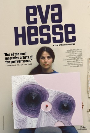 Eva Hesse movie poster (2016) Stickers MOV_8pupvrdw