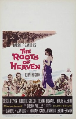 The Roots of Heaven movie poster (1958) pillow