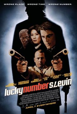 Lucky Number Slevin movie poster (2006) pillow