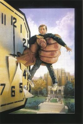 Three O'Clock High movie poster (1987) canvas poster