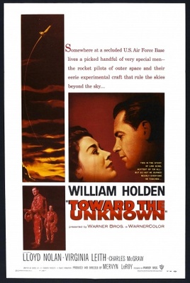 Toward the Unknown movie poster (1956) pillow