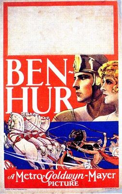 Ben-Hur movie poster (1925) wood print
