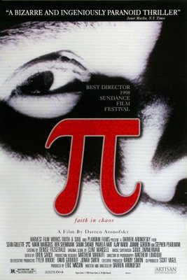 Pi movie poster (1998) pillow
