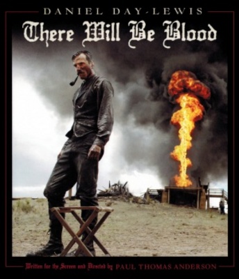 There Will Be Blood movie poster (2007) wooden framed poster