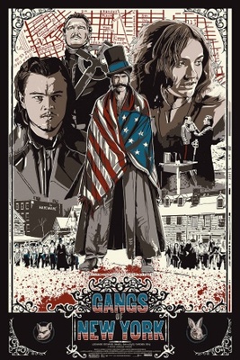 Gangs Of New York movie poster (2002) metal framed poster