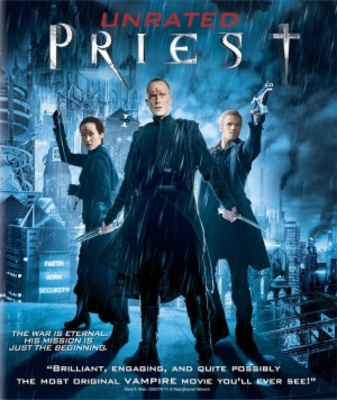 Priest movie poster (2011) pillow