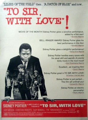 To Sir, with Love movie poster (1967) poster