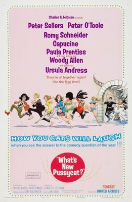 What's New, Pussycat movie poster (1965) pillow