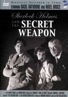 Sherlock Holmes and the Secret Weapon movie poster (1943) pillow