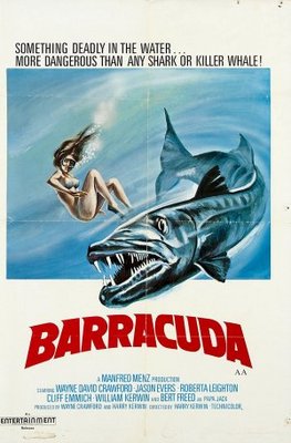 Barracuda movie poster (1978) metal framed poster