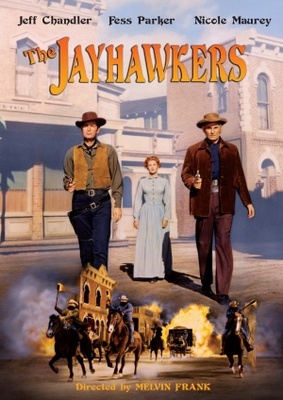 The Jayhawkers! movie poster (1959) poster with hanger
