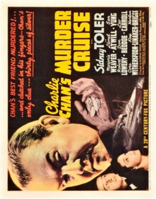 Charlie Chan's Murder Cruise movie poster (1940) t-shirt