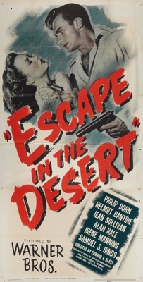 Escape in the Desert movie poster (1945) mouse pad