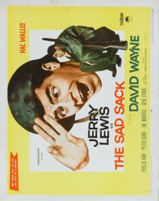 The Sad Sack movie poster (1957) wood print