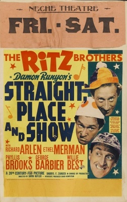Straight Place and Show movie poster (1938) mug