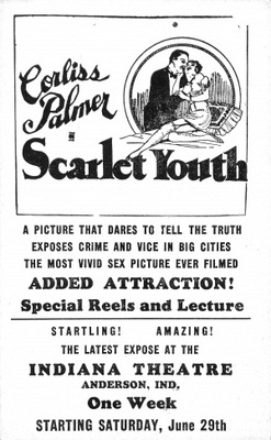 Scarlet Youth movie poster (1928) Stickers MOV_98ac209f