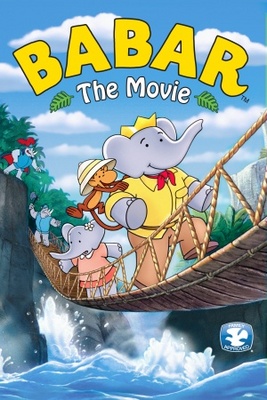 Babar: The Movie movie poster (1989) wood print