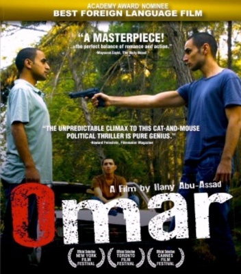 Omar movie poster (2013) wood print