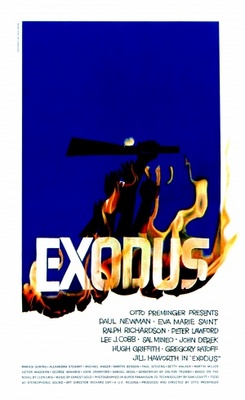 Exodus movie poster (1960) poster with hanger