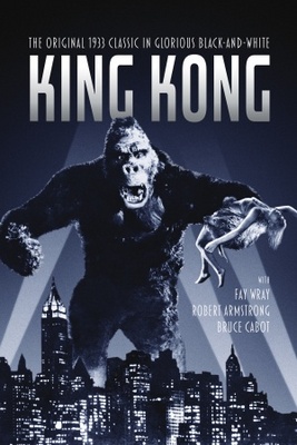 King Kong movie poster (1933) wooden framed poster