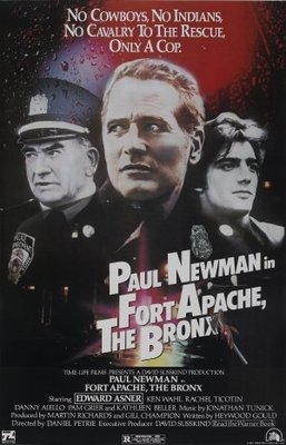 Fort Apache the Bronx movie poster (1981) wooden framed poster