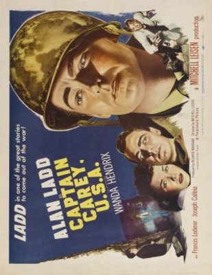 Captain Carey, U.S.A. movie poster (1950) Mouse Pad MOV_9aa163c7