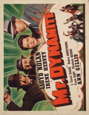 Mr. Dynamite movie poster (1941) Stickers MOV_9aa95808