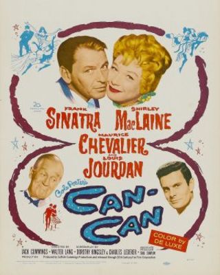 Can-Can movie poster (1960) wooden framed poster