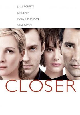 Closer movie poster (2004) poster with hanger