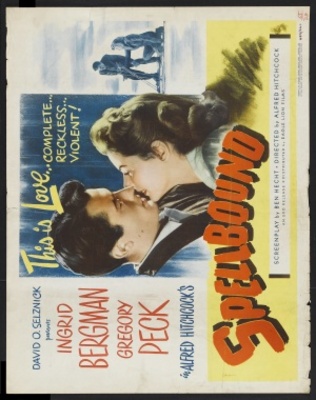 Spellbound movie poster (1945) canvas poster