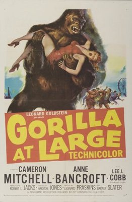 Gorilla at Large movie poster (1954) pillow