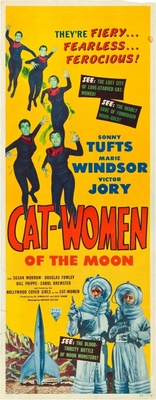 Cat-Women of the Moon movie poster (1953) pillow
