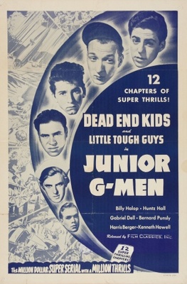 Junior G-Men movie poster (1940) canvas poster